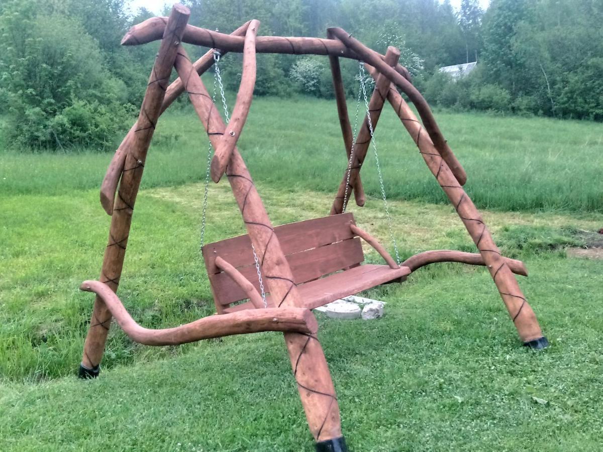Domek Na Skarpie Zubrzyca Dolna Luaran gambar