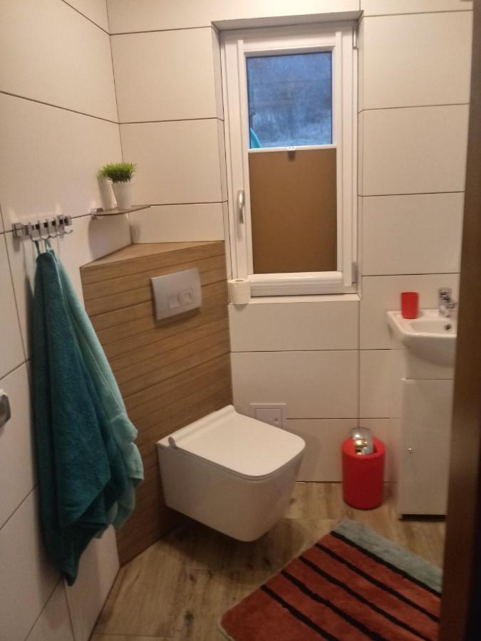 Domek Na Skarpie Zubrzyca Dolna Luaran gambar